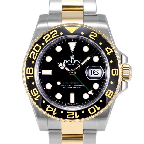 rolex gmt master black gold|More.